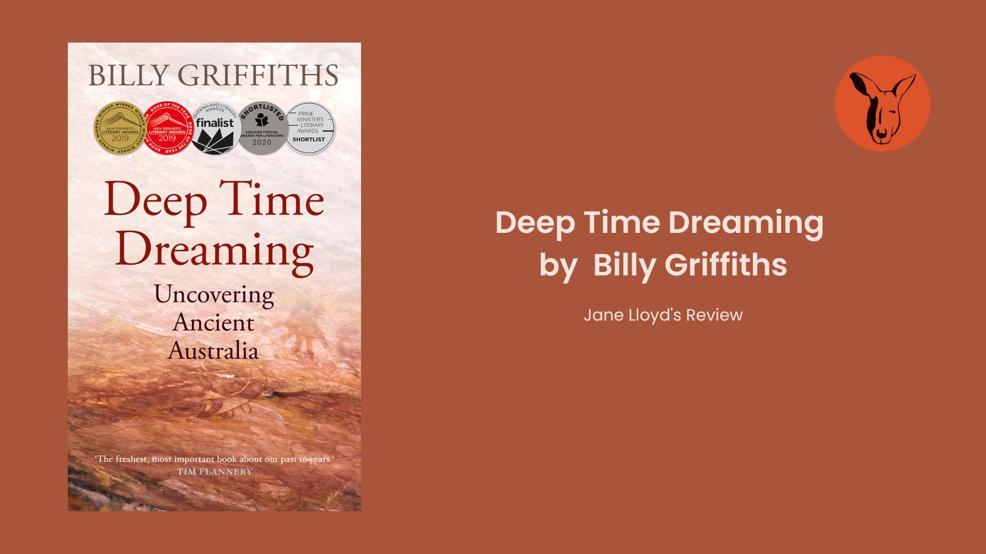 Deep Time Dreaming by Billy Griffiths - Red Kangaroo Books