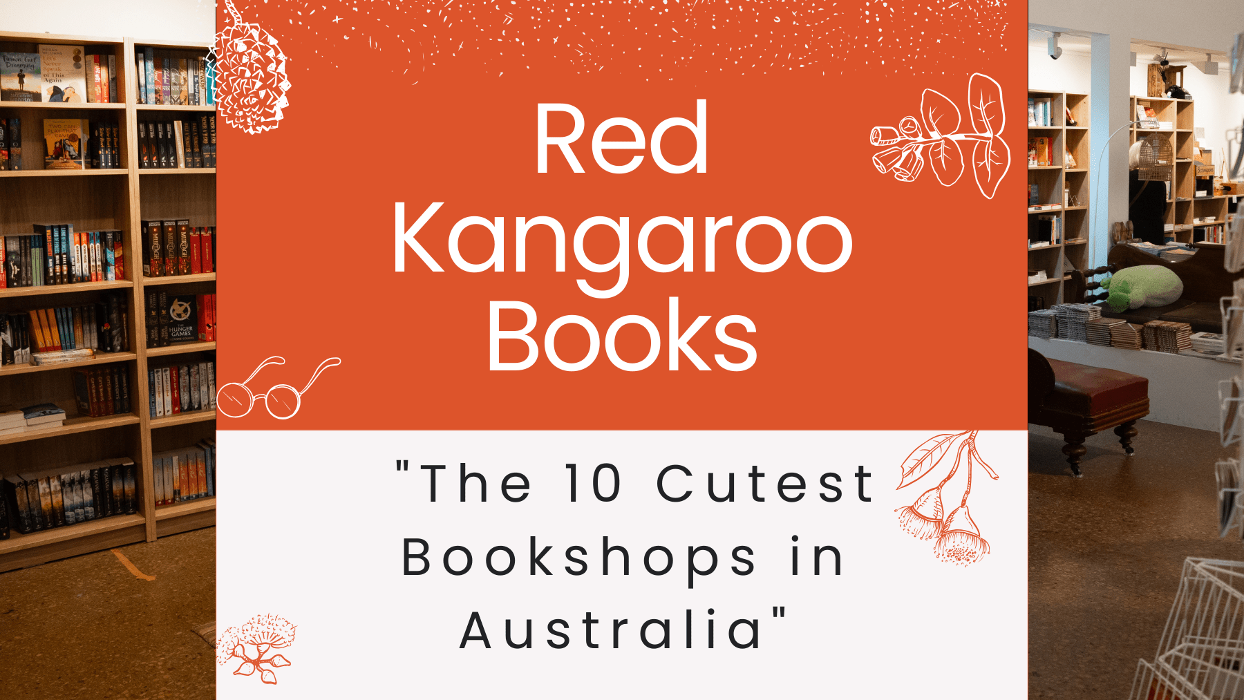 Red Kangaroo Books Featured in "The 10 Cutest Bookshops in Australia" - Red Kangaroo Books
