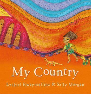 My Country, Illustrated by Sally Morgan and written by Ezekiel Kwaymullina (Board Book)