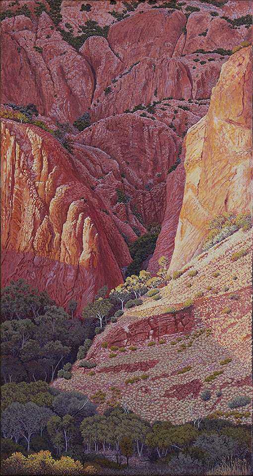 The Gateway Greeting Card by Pauline Clack