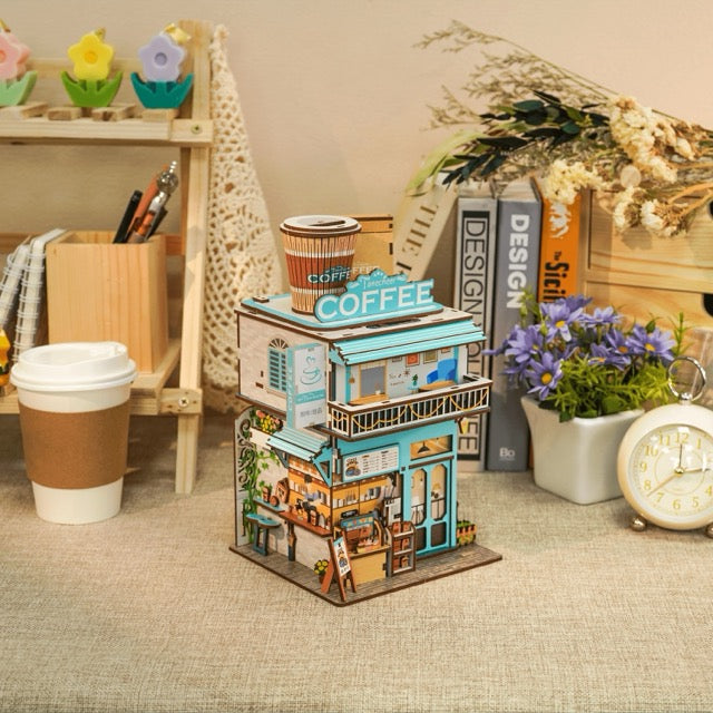 Cape Coffee Shop Desktop Storage Tonecheer