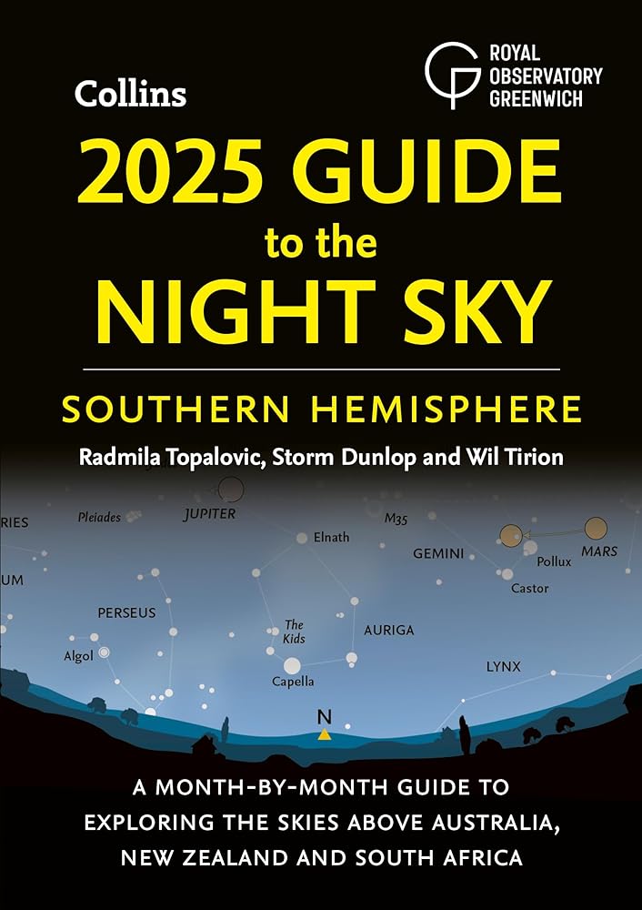 2025 Guide to the Night Sky Southern Hemisphere by Will Tirion (out 2 October 2024) - Red Kangaroo Books