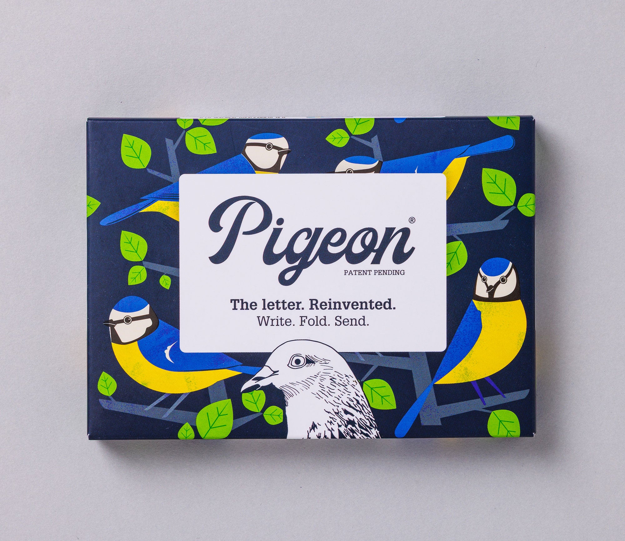 Dawn Chorus Pigeons Folded Letter Set