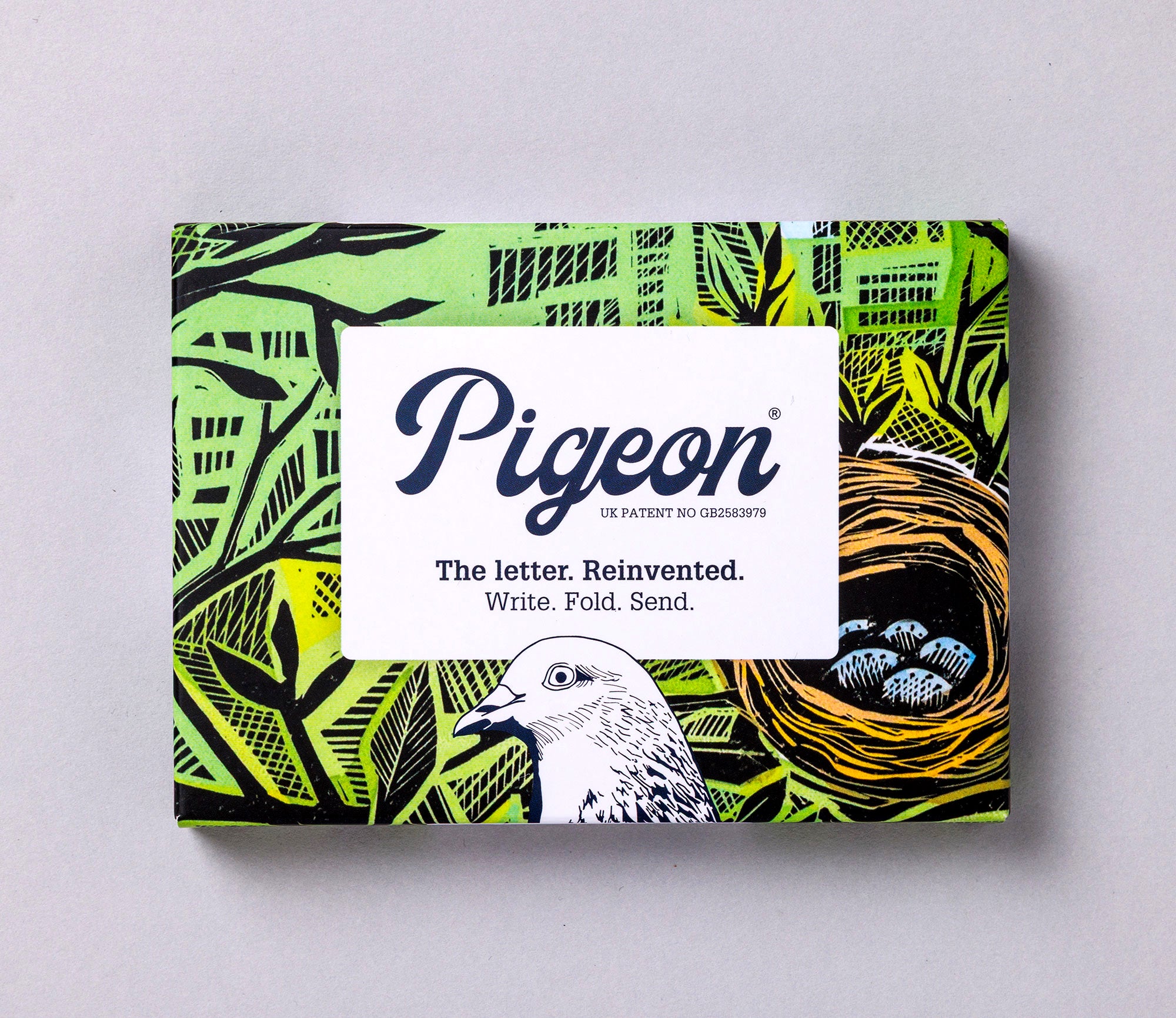 Wonderfully Wild Pigeons Folding Letter Writing Set