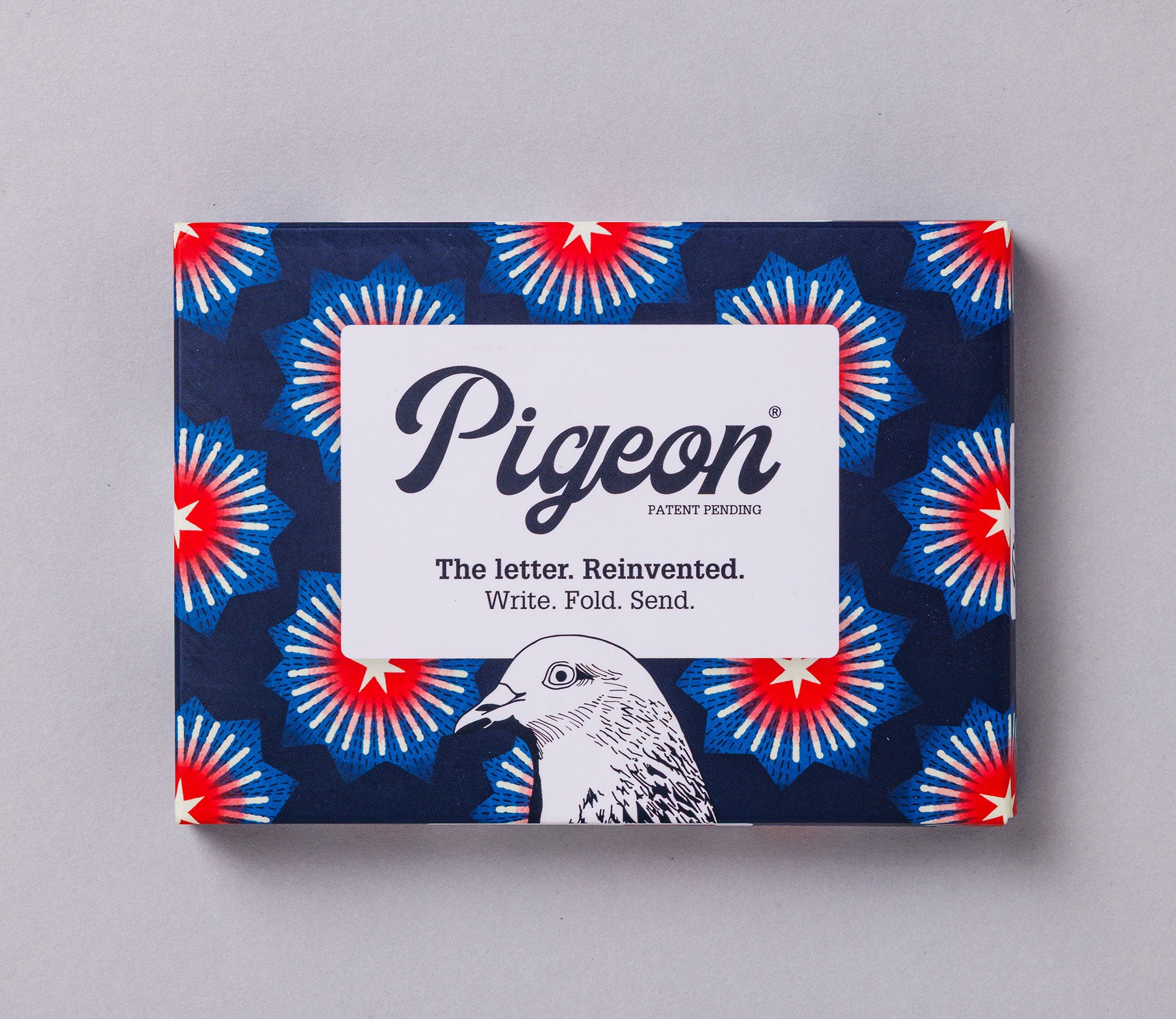 Starburst Pigeons Folding Letter Writing Set