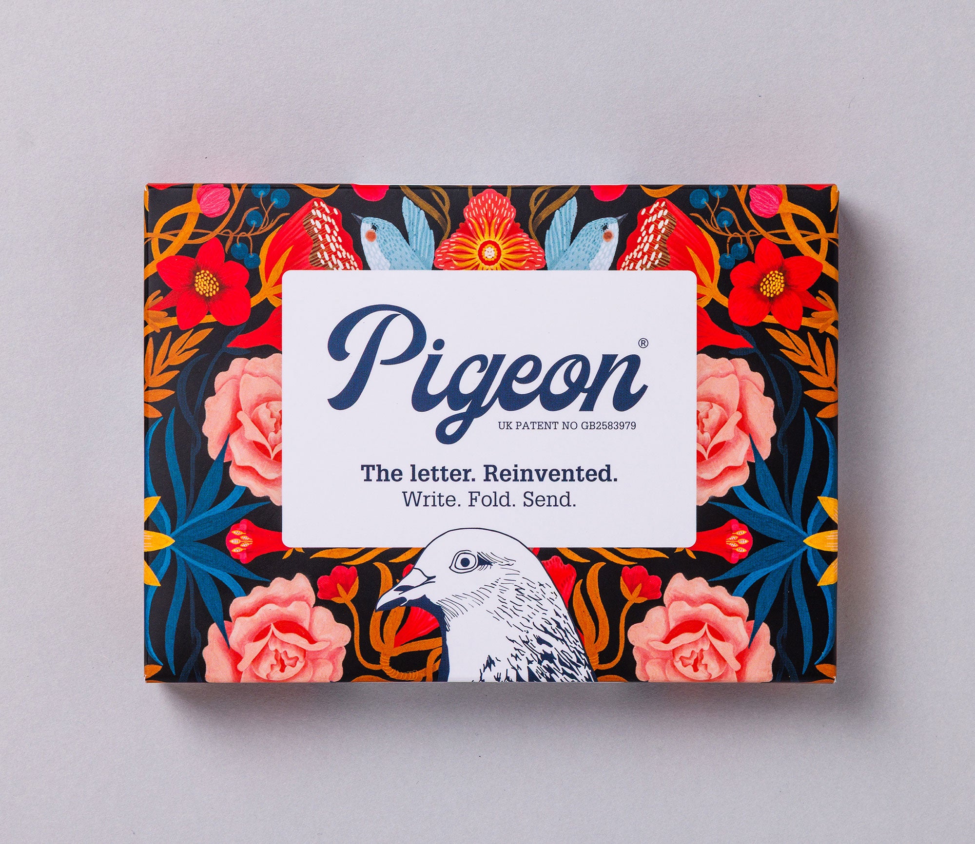 Bright & Beautiful Pigeons Folded Letter Set