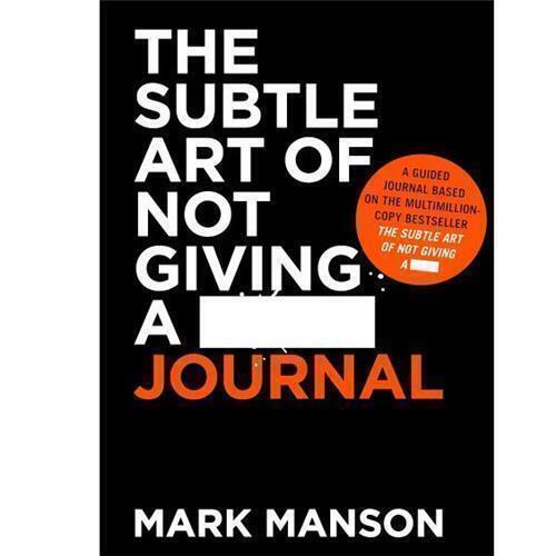 The Subtle Art Of Not Giving A _ Journal by Mark Manson - Red Kangaroo Books