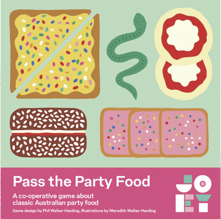 Pass the party food board game by Phil Walker-Harding