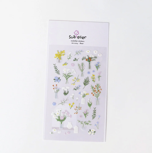 1124 - Suatelier Daily Deco Stickers - Fleur