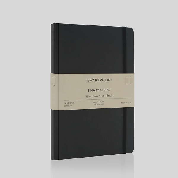 Binary Series A5 - Black Spine - Ruled