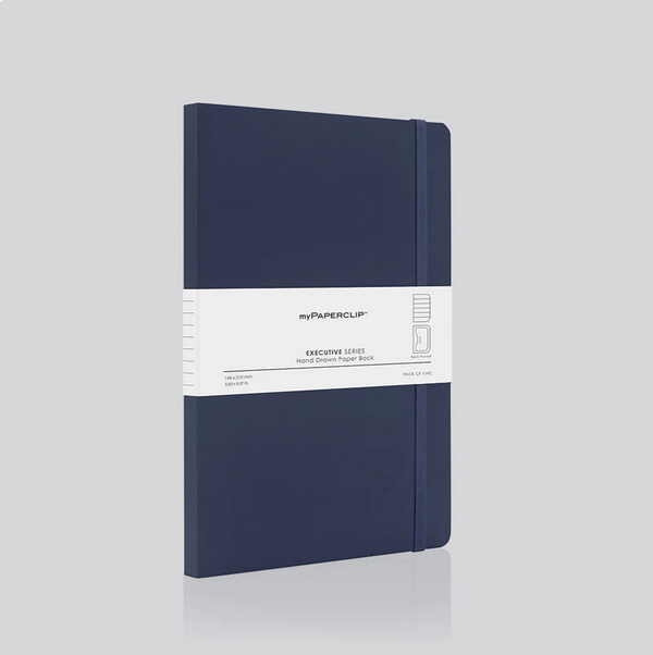 Exectuive Series A5 - Blue - Ruled