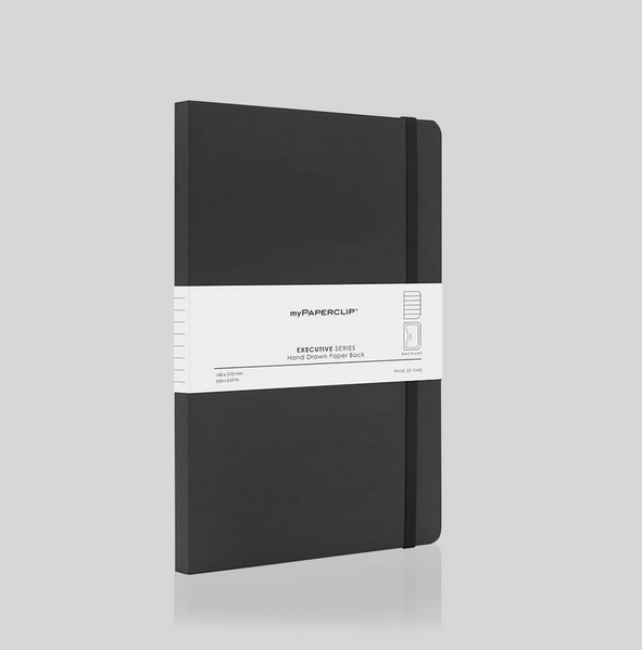 Executive Series A5 - Black - Plain
