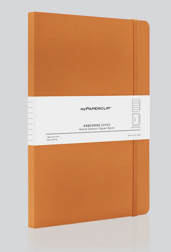 Executive Series A5 - Orange - Ruled