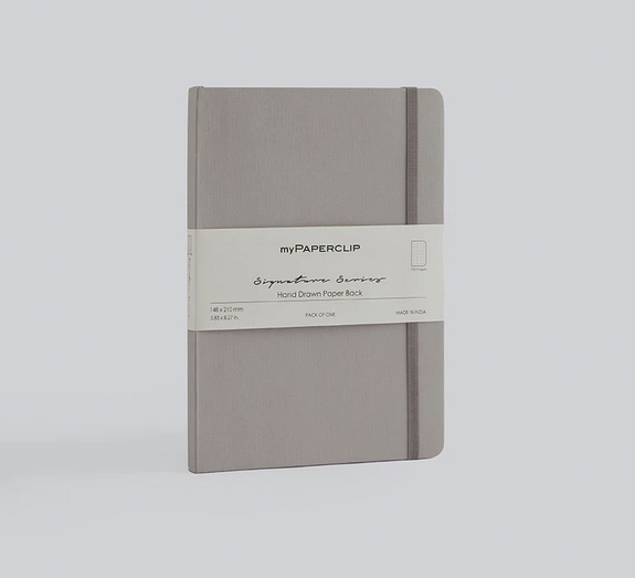 Signature Series myRecyco A5 - Grigio - Plain