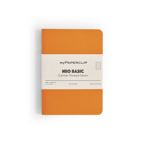 NeoBasic A6 Notebook - Orange
