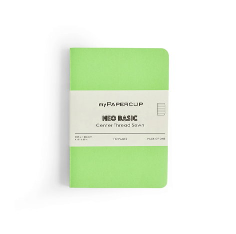 Neo Basic Series A6 - Ruled - Green