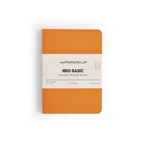 Neo Basic Series A6 - Ruled - Orange