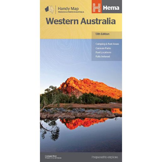 Map Western Australia Handy 13th ed