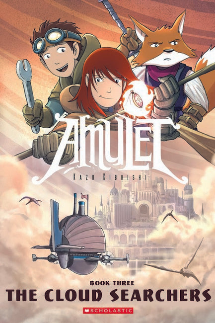 Amulet #3 Cloud Searchers by Kazu Kibuishi