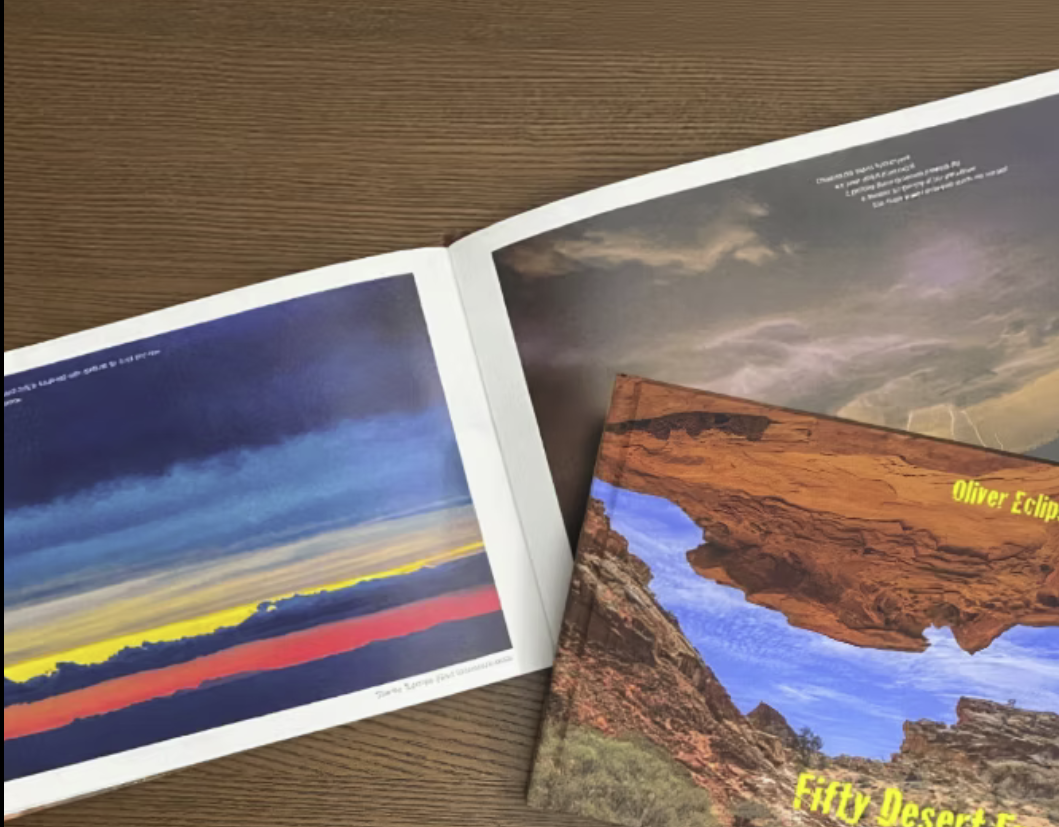 Fifty Desert Frames by Oliver Eclipse Photography