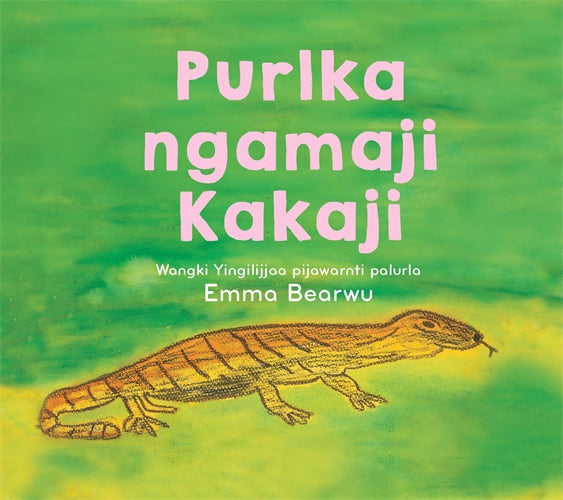 Purlka ngamaji kakji big fat mummy goanna by Emma Bearwu