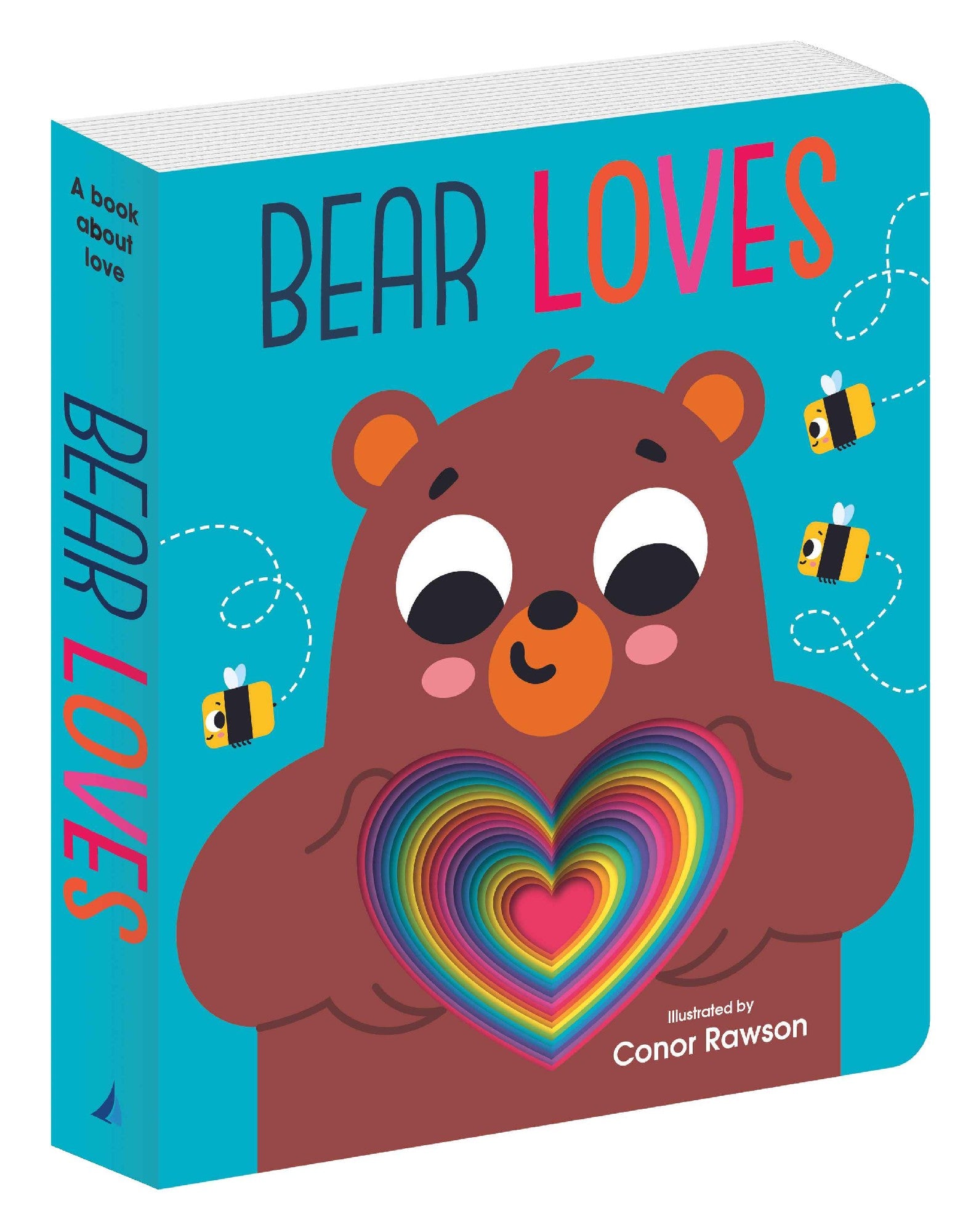 Bear Loves by Conor Rawson (Chunky Graduating Board Book)