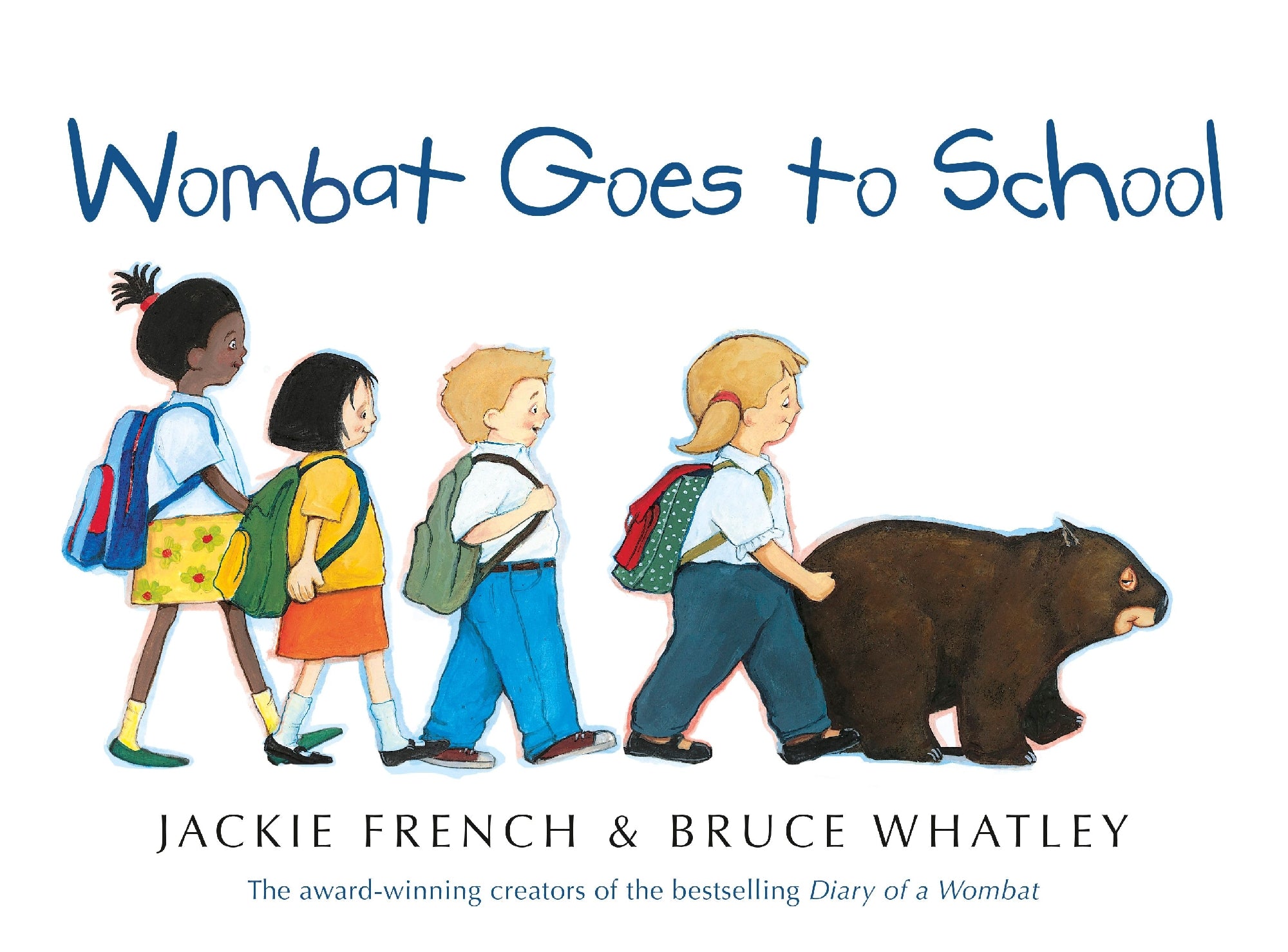 Wombat Goes to School by Jackie French (paperback)