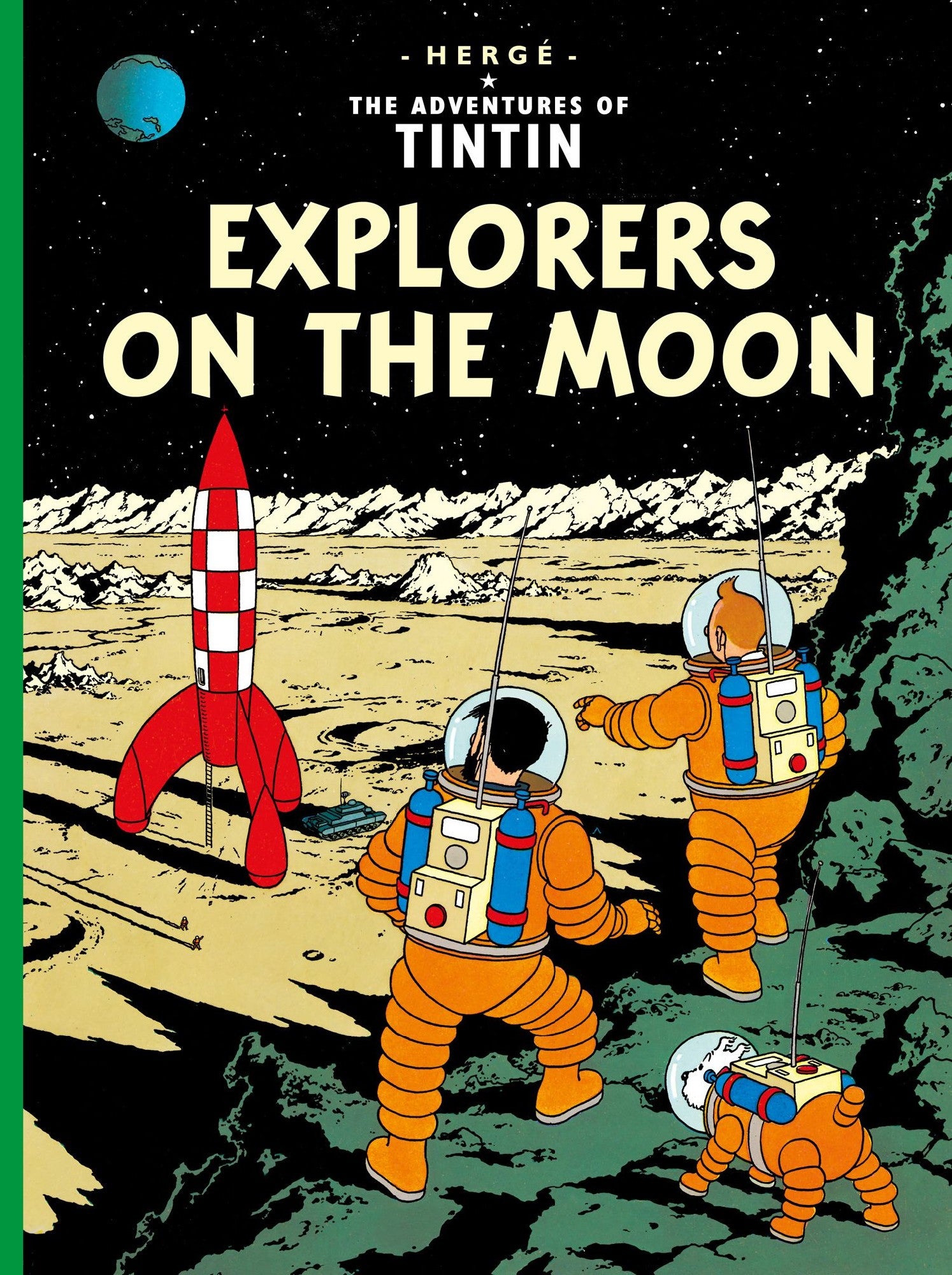 Explorers on the Moon - Tintin 17