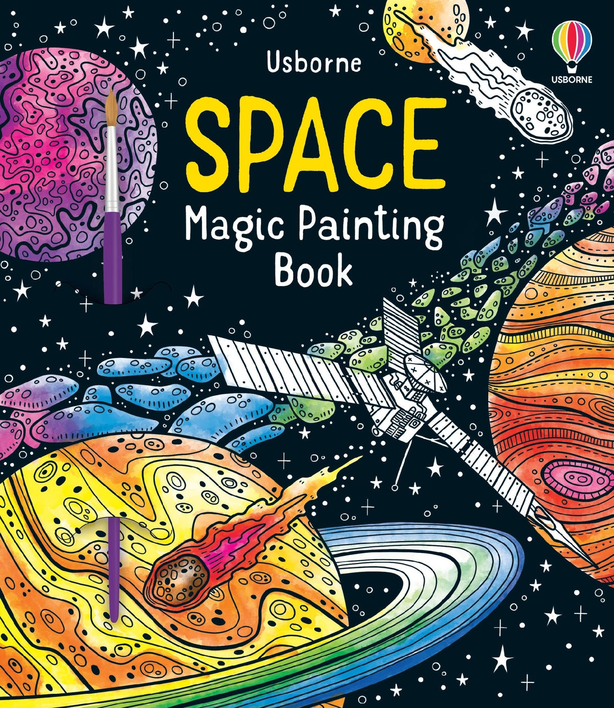 Space Magic Painting Book by Abigail Wheatley