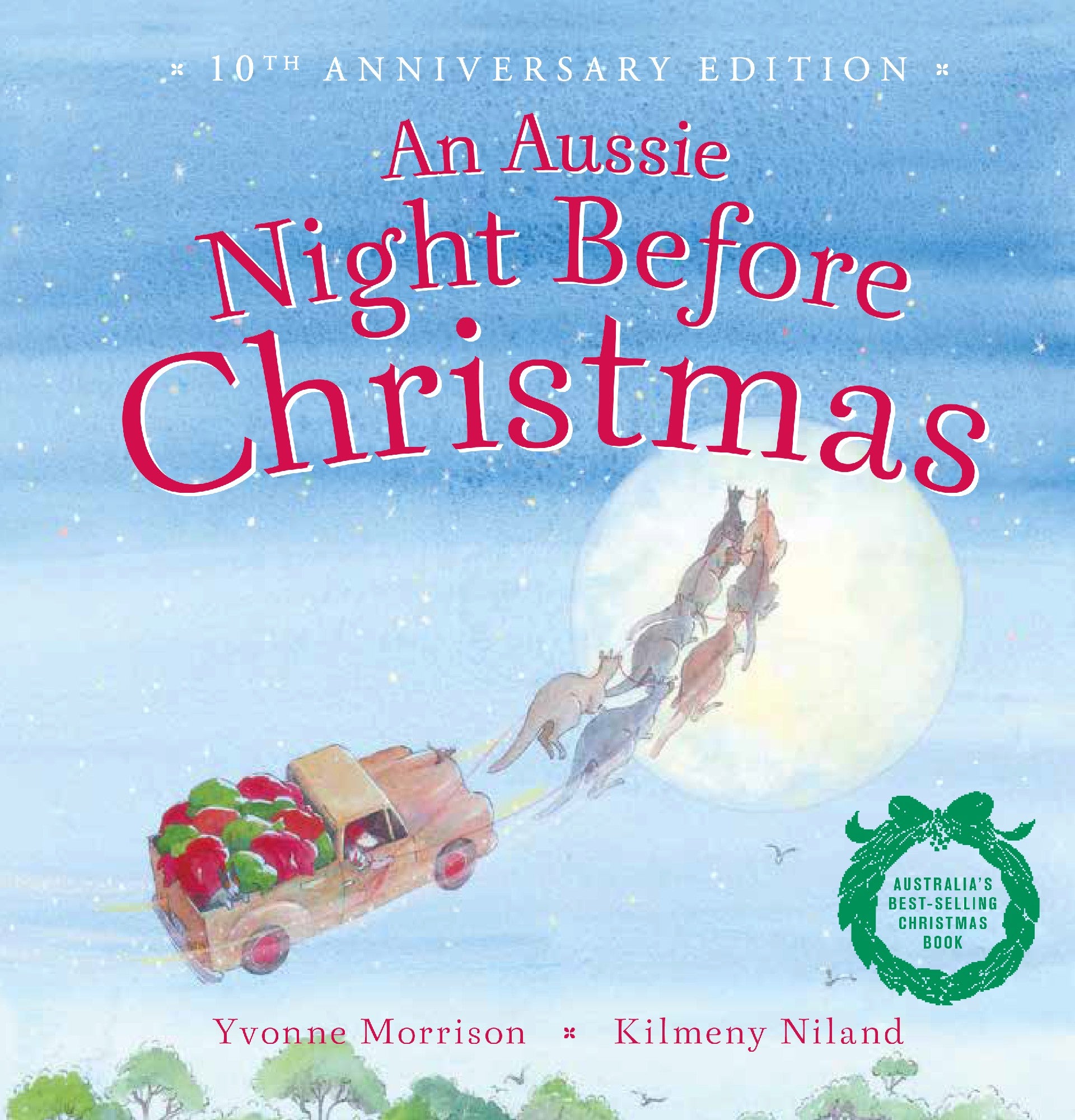 An Aussie Night Before Christmas by Yvonne Morrisson (hardback)