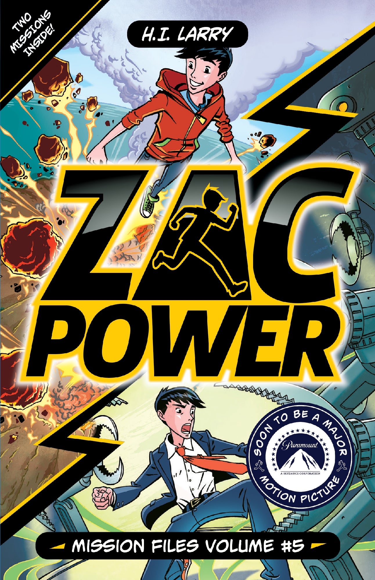 Zac Power: Mission Files Volume #5 by H.I. Larry (out 28 April 2026)