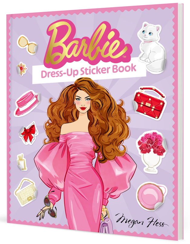 Barbie: Dress-Up Sticker Book