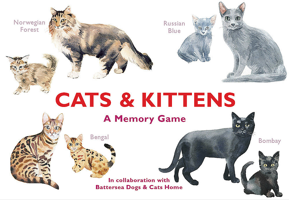 Cats & Kittens A Memory Game by Marcel George