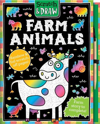 Farm Animals (Scratch and Draw) - Red Kangaroo Books