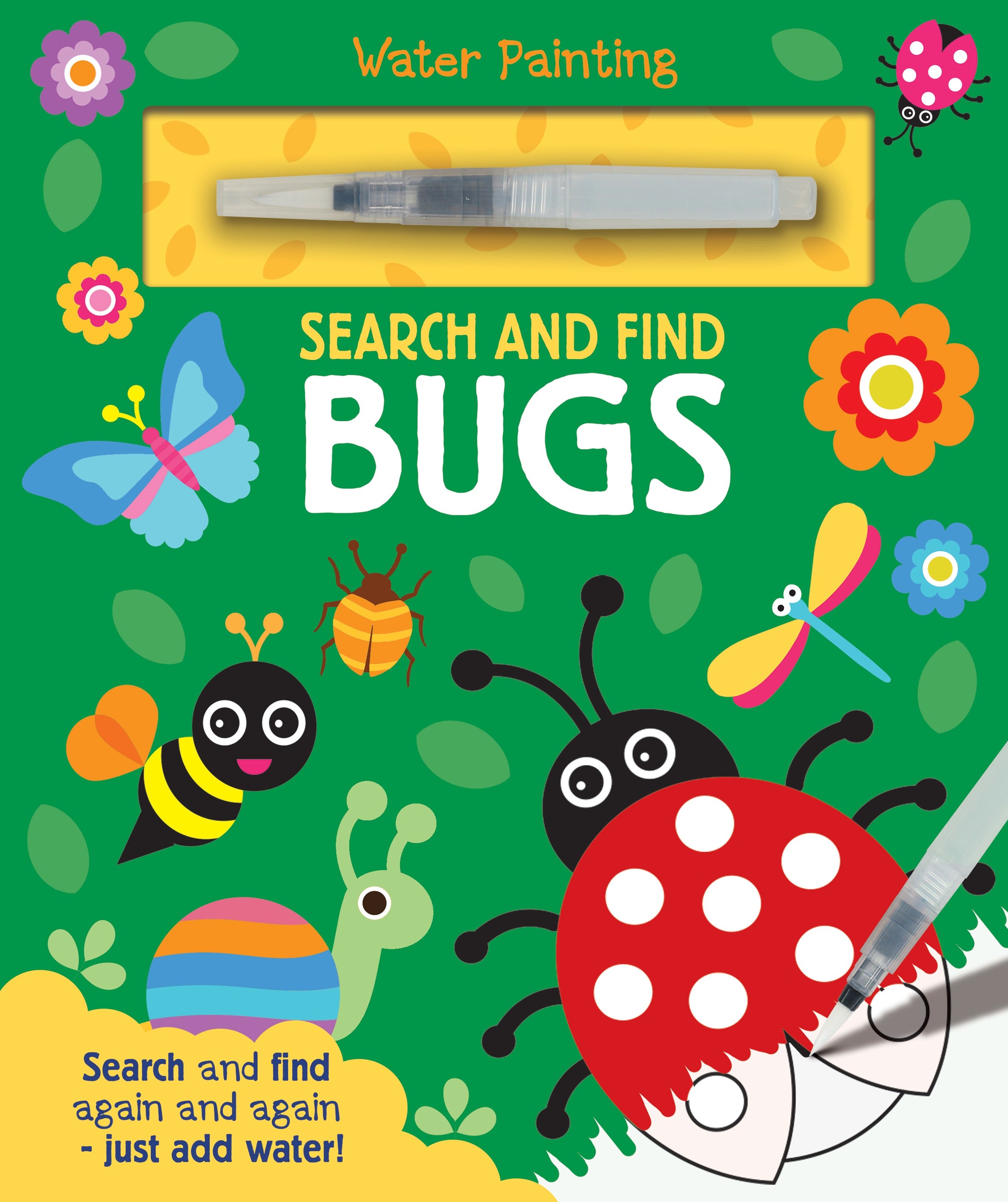 Bugs (Water Painting Search and Find) (Board) - Red Kangaroo Books