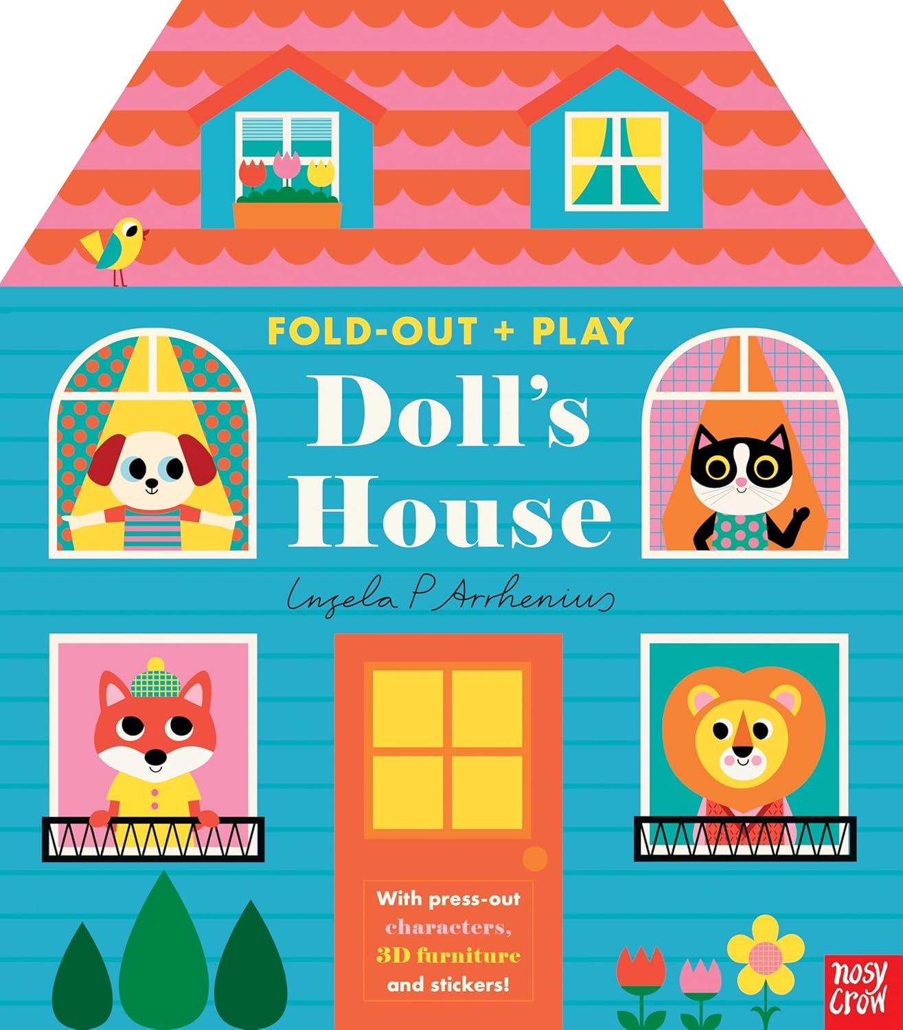 Fold-Out + Play Doll's House by Ingela P Arrhenius