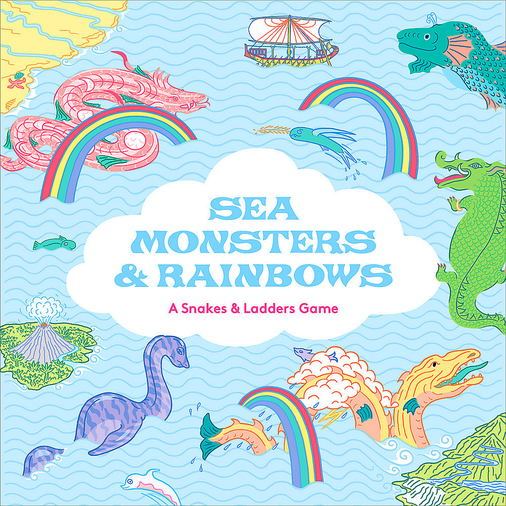Sea Monsters & Rainbows A Snakes & Ladders Game by Sister Arrow