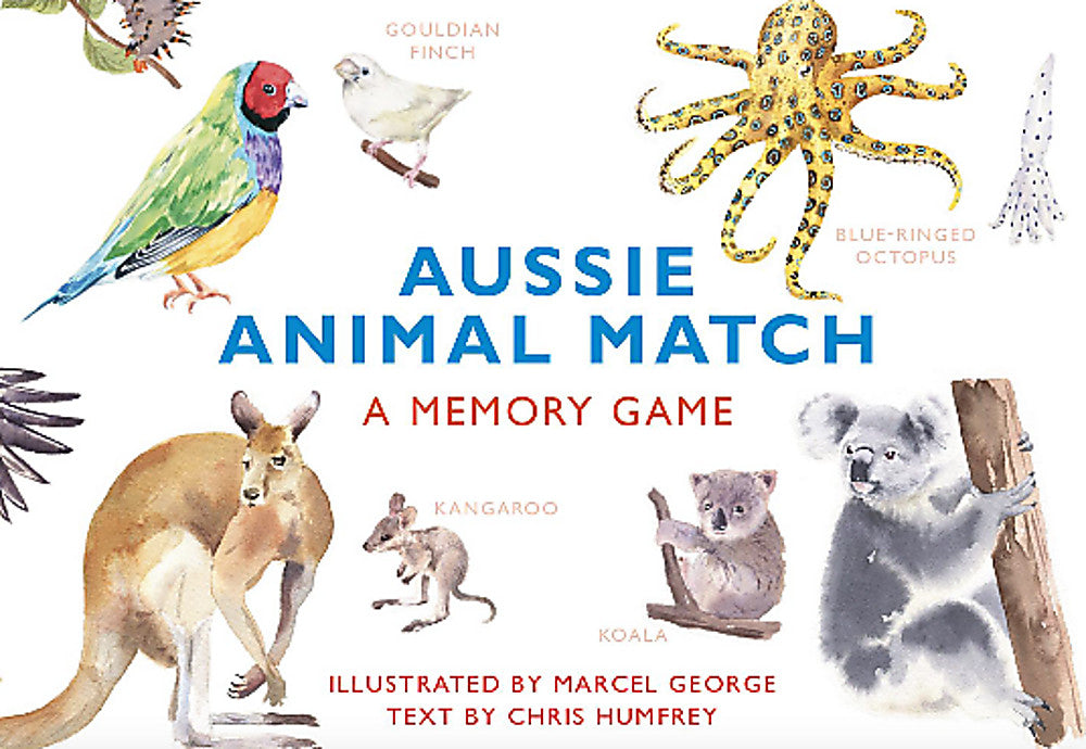 Aussie Animal Match A Memory Game by Chris Humfrey