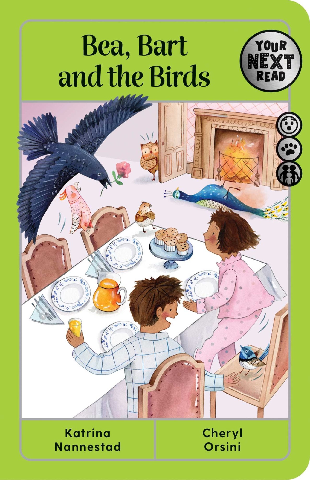 Your Next Read Silver: Bea, Bart and the Birds by Katrina Nannestad, Illustrated by Cheryl Orsini