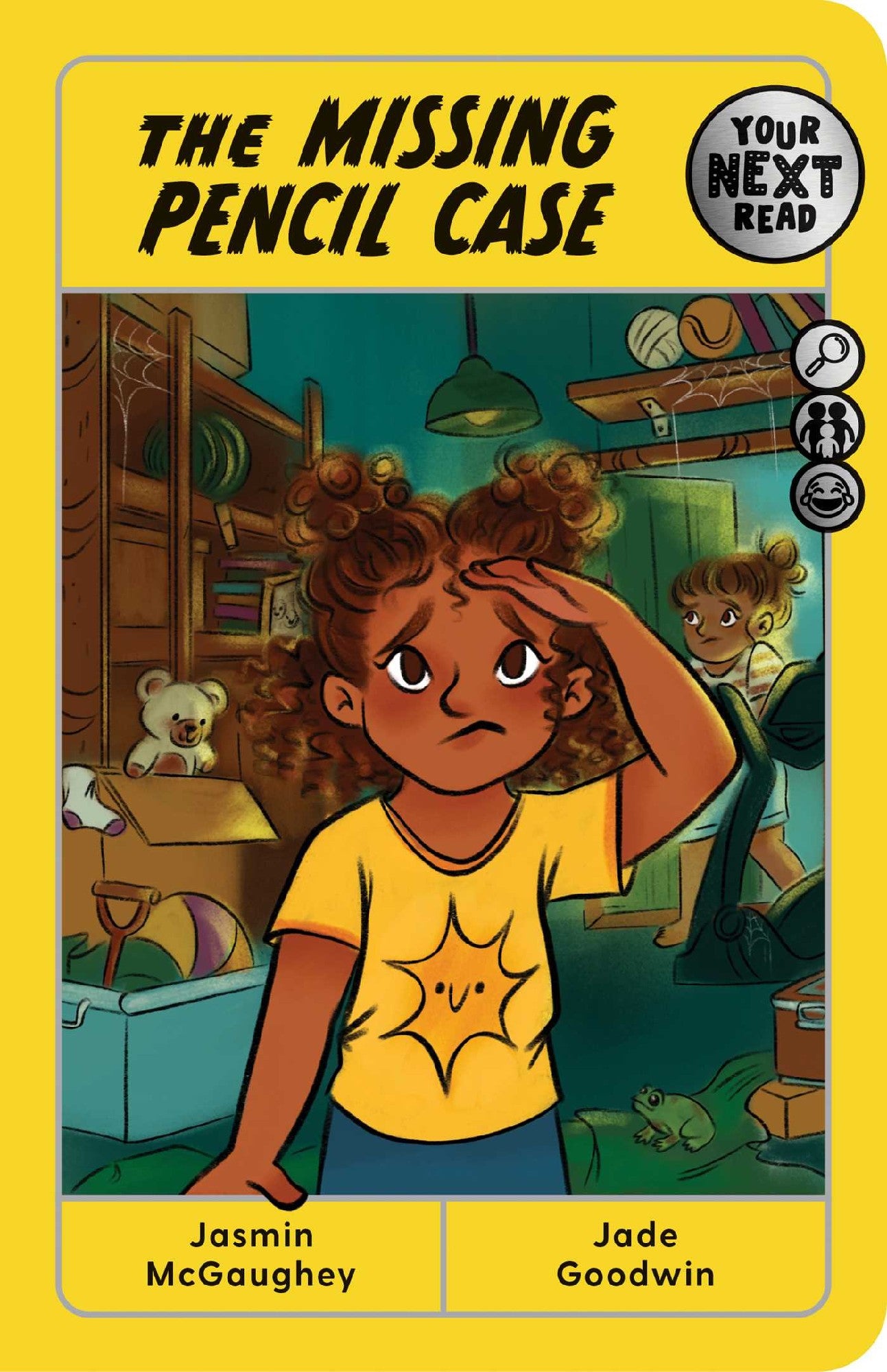 Your Next Read Silver: The Missing Pencil Case by Jasmin McGaughey Illustrated by Jade Goodwin