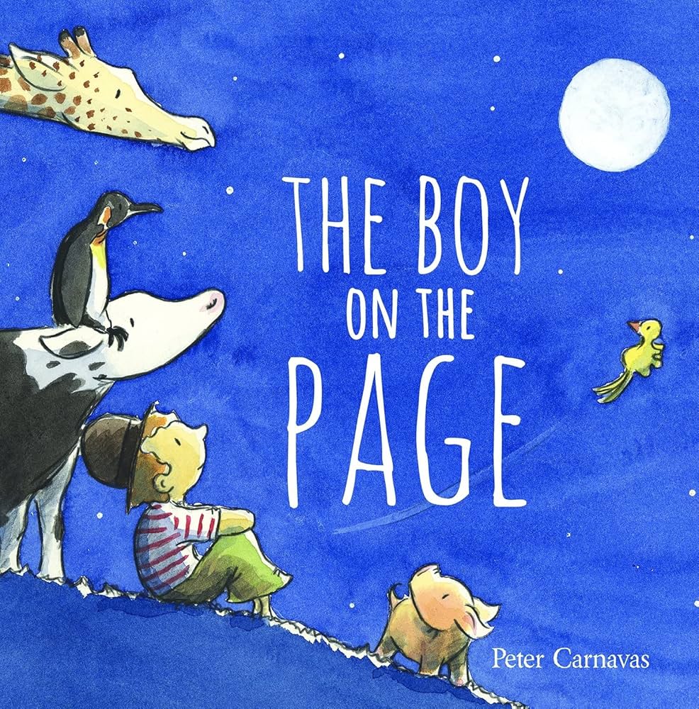 The Boy on the Page by Peter Carnavas