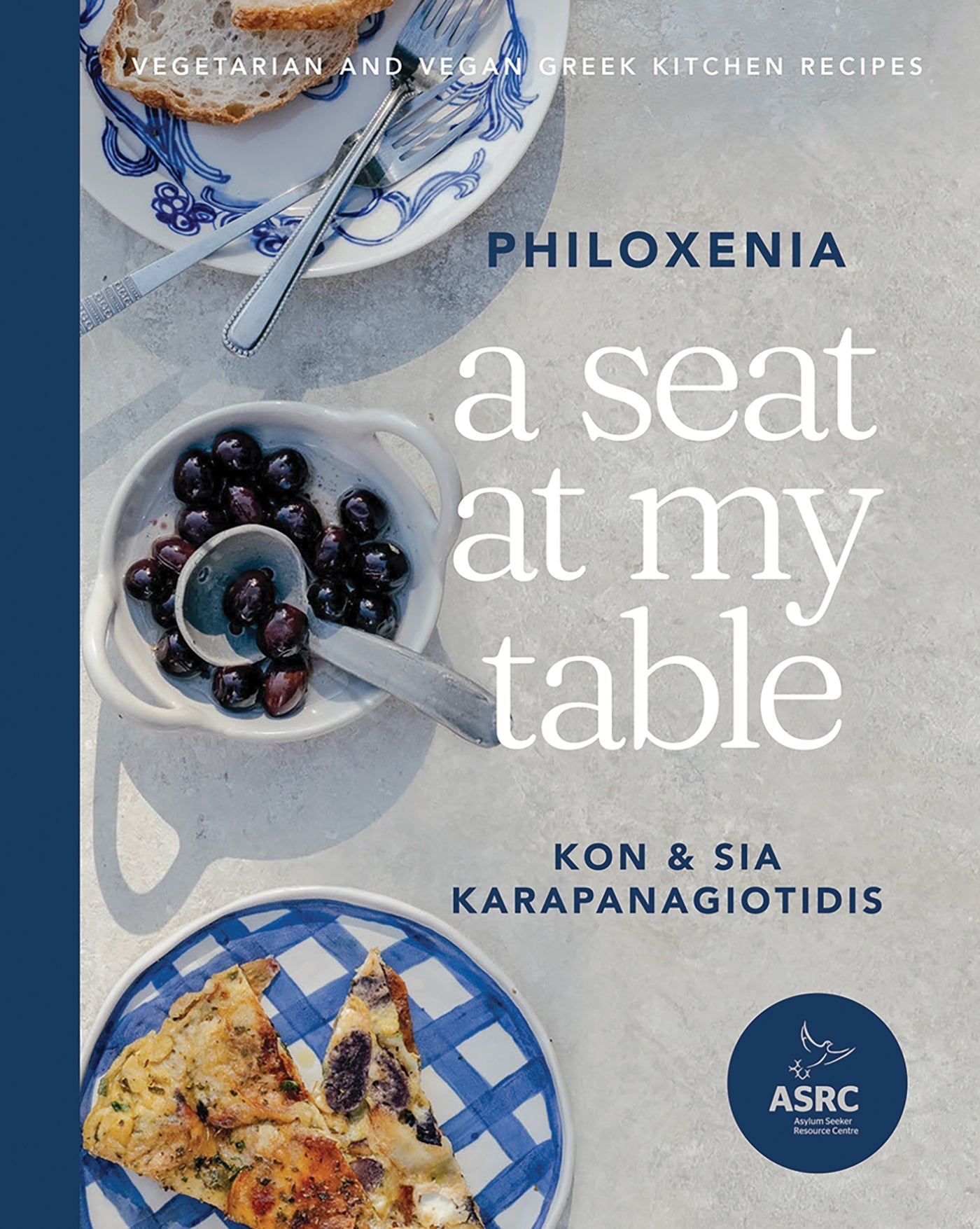 A Seat at My Table: Philoxenia: Vegetarian and Vegan Greek Kitchen Recipes by Kon Karapanagiotidis - Red Kangaroo Books
