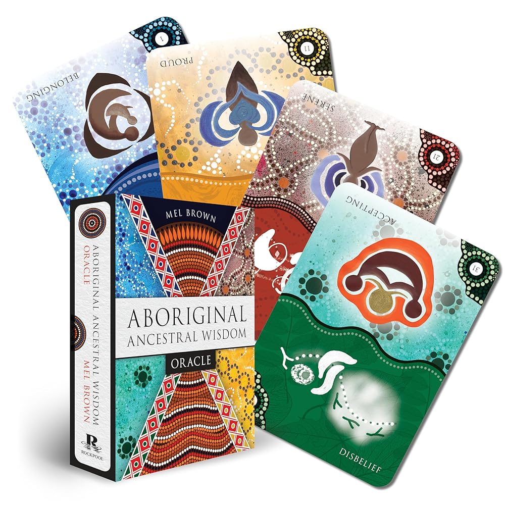 Aboriginal Ancestral Wisdom Oracle by Mel Brown - Red Kangaroo Books