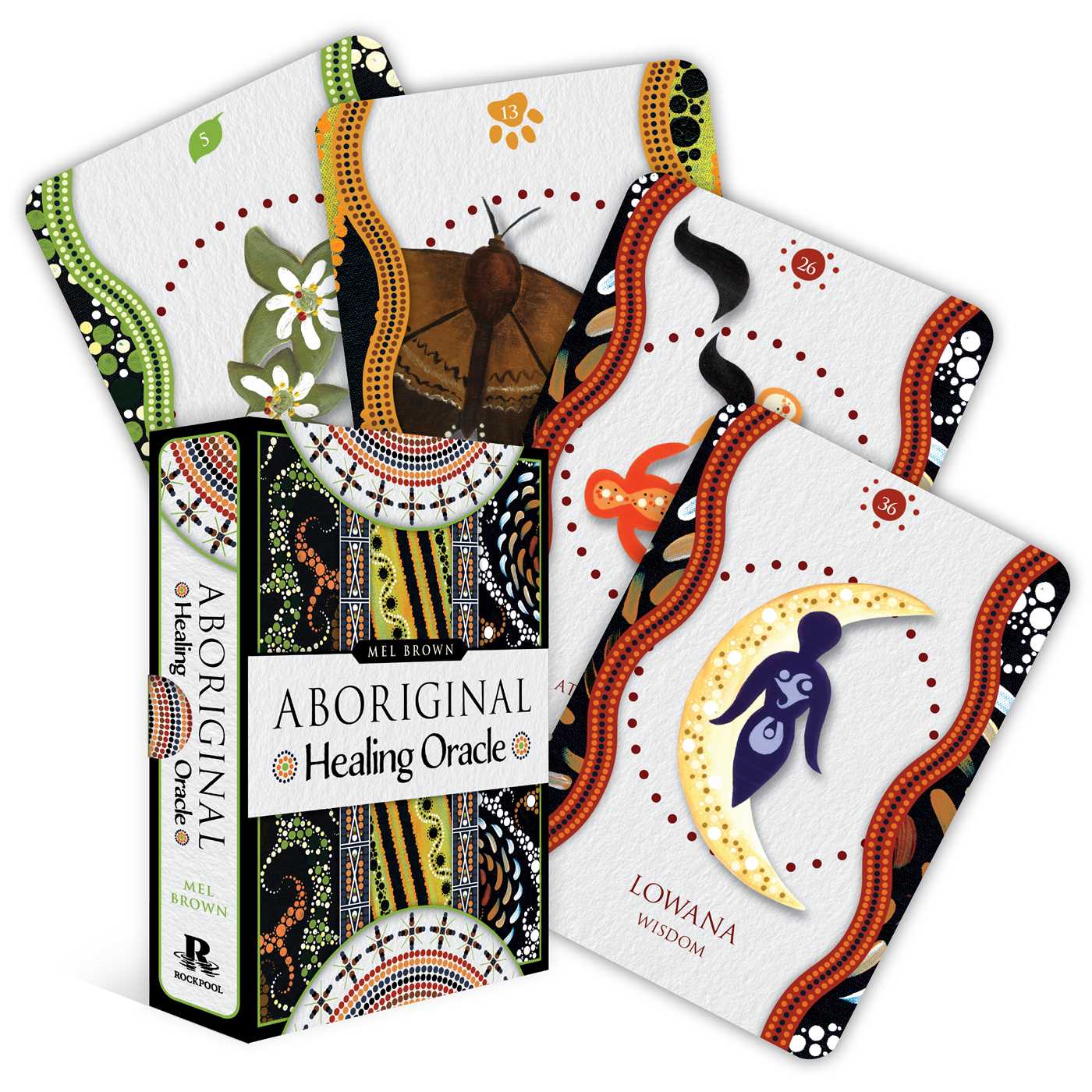 Aboriginal Healing Oracle (Rockpool Oracles) by Mel Brown - Red Kangaroo Books