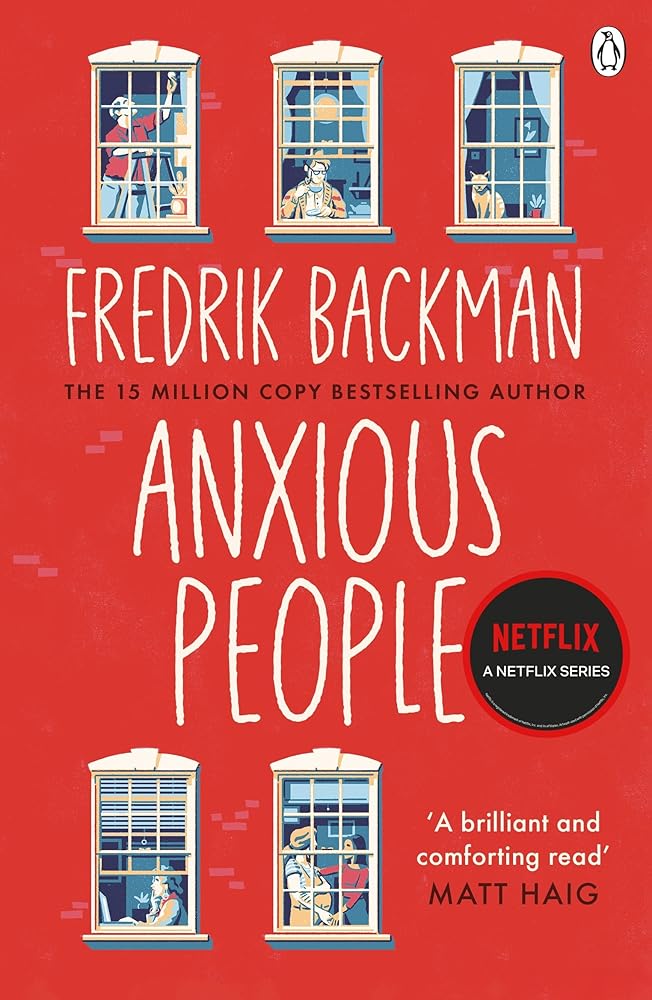 Anxious People by Fredrik Backman - Red Kangaroo Books