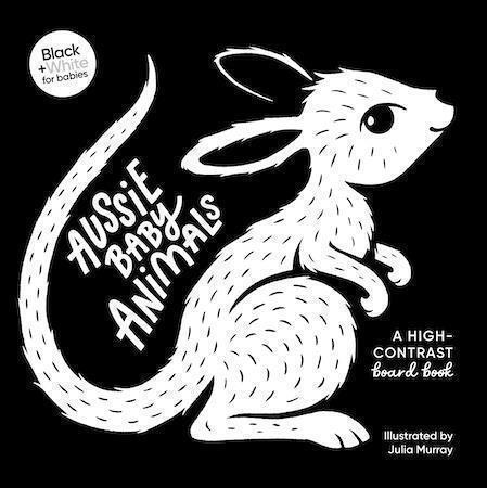 Aussie Baby Animals: A High-Contrast Board Book (Black And White For Babies, #1
