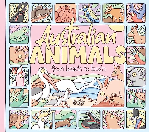 Australian Animals: From Beach to Bush by Brentos - Red Kangaroo Books