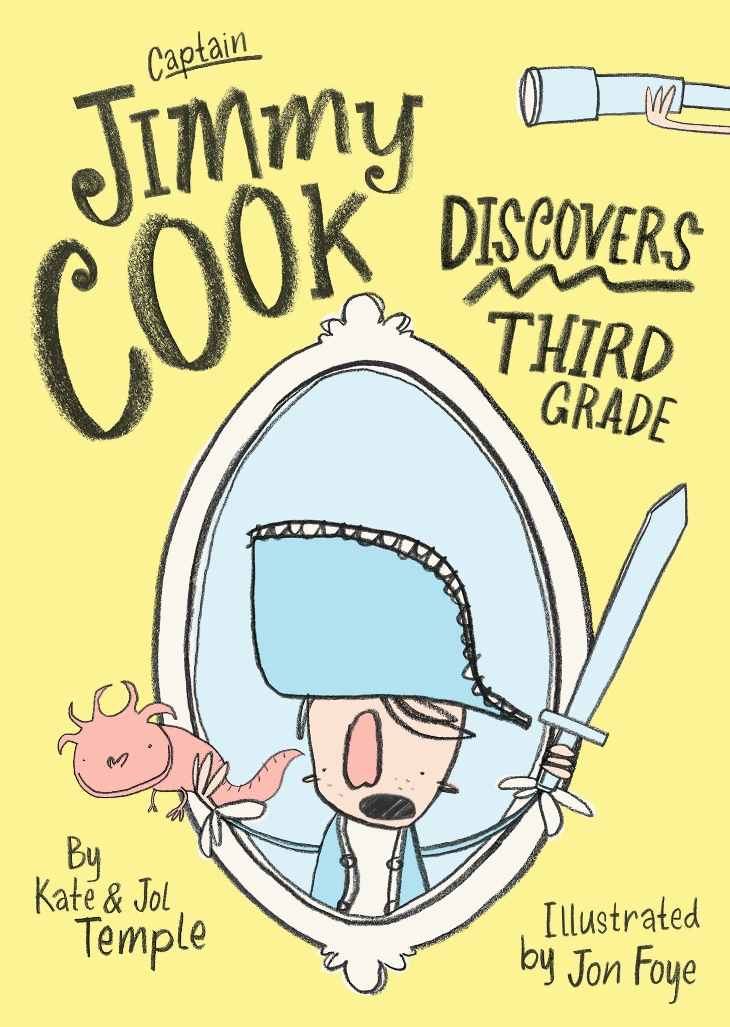 Captain Jimmy Cook Discovers Third Grade by Kate Temple - Red Kangaroo Books