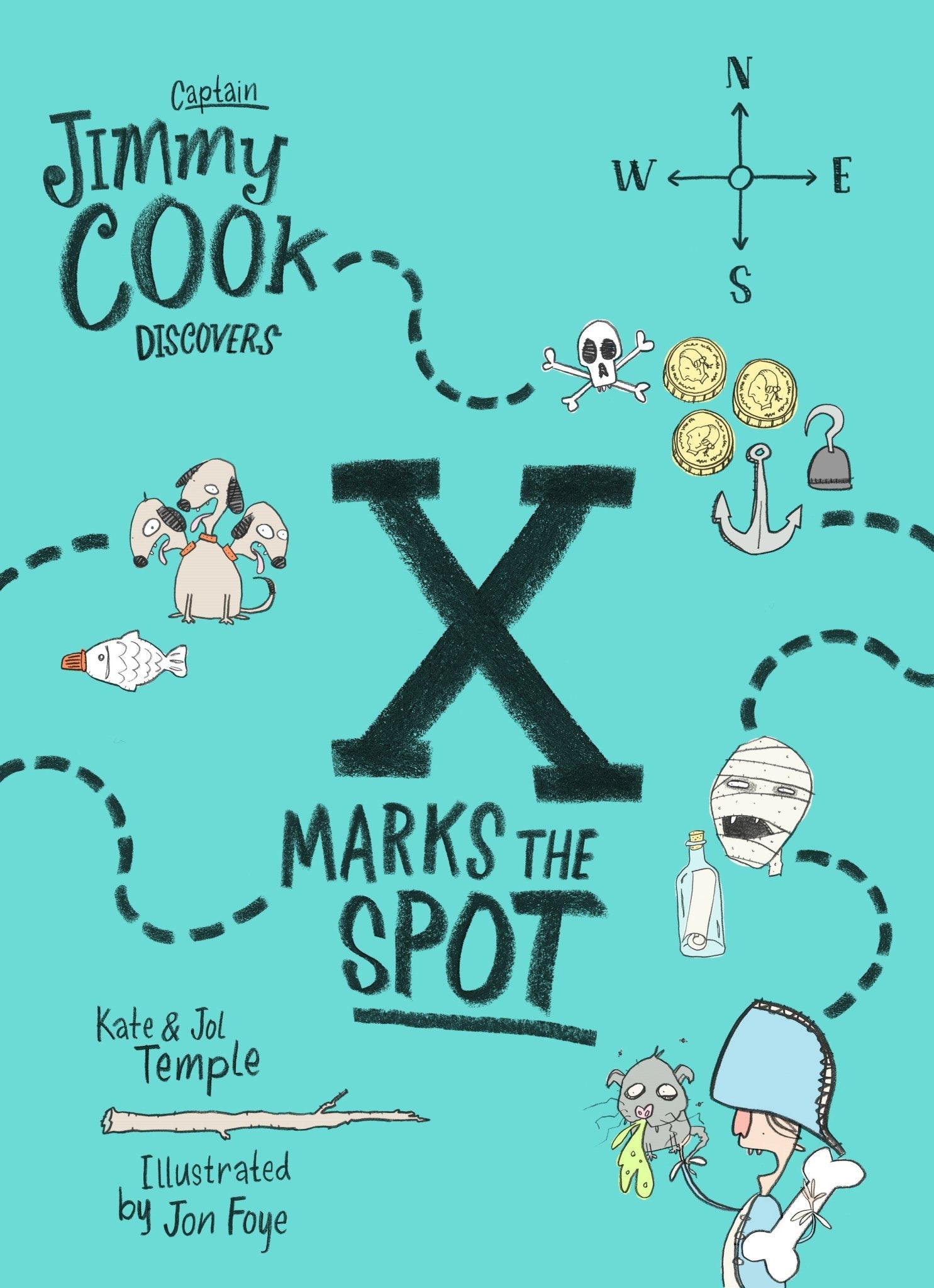 Captain Jimmy Cook Discovers X Marks the Spot - Red Kangaroo Books