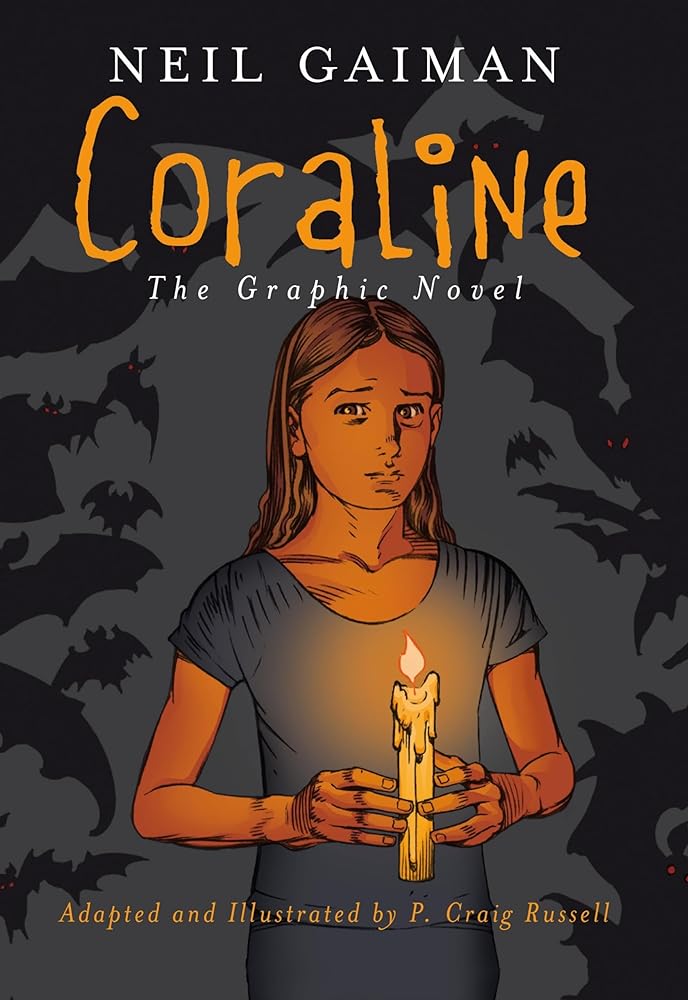 Coraline by Neil Gaiman (Graphic Novel) - Red Kangaroo Books
